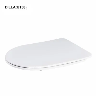 슬림 D 모양 변기 시트