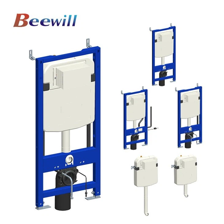 wall mounted concealed flush tank