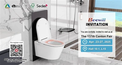 탱크에서 기술까지 : 풀 시스템 욕실 솔루션-137th Canton Fair에서 OEM 파트너를 만나십시오.