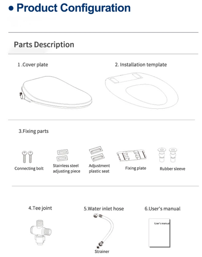 china electronic operation smart toilet seat parts china electronic operation smart toilet seat parts