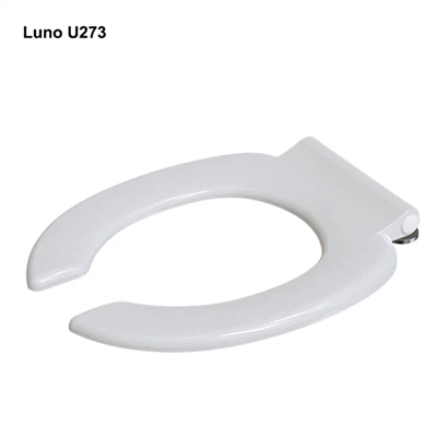 스테인레스 스틸 경첩이 있는 개방형 전면 변기 시트